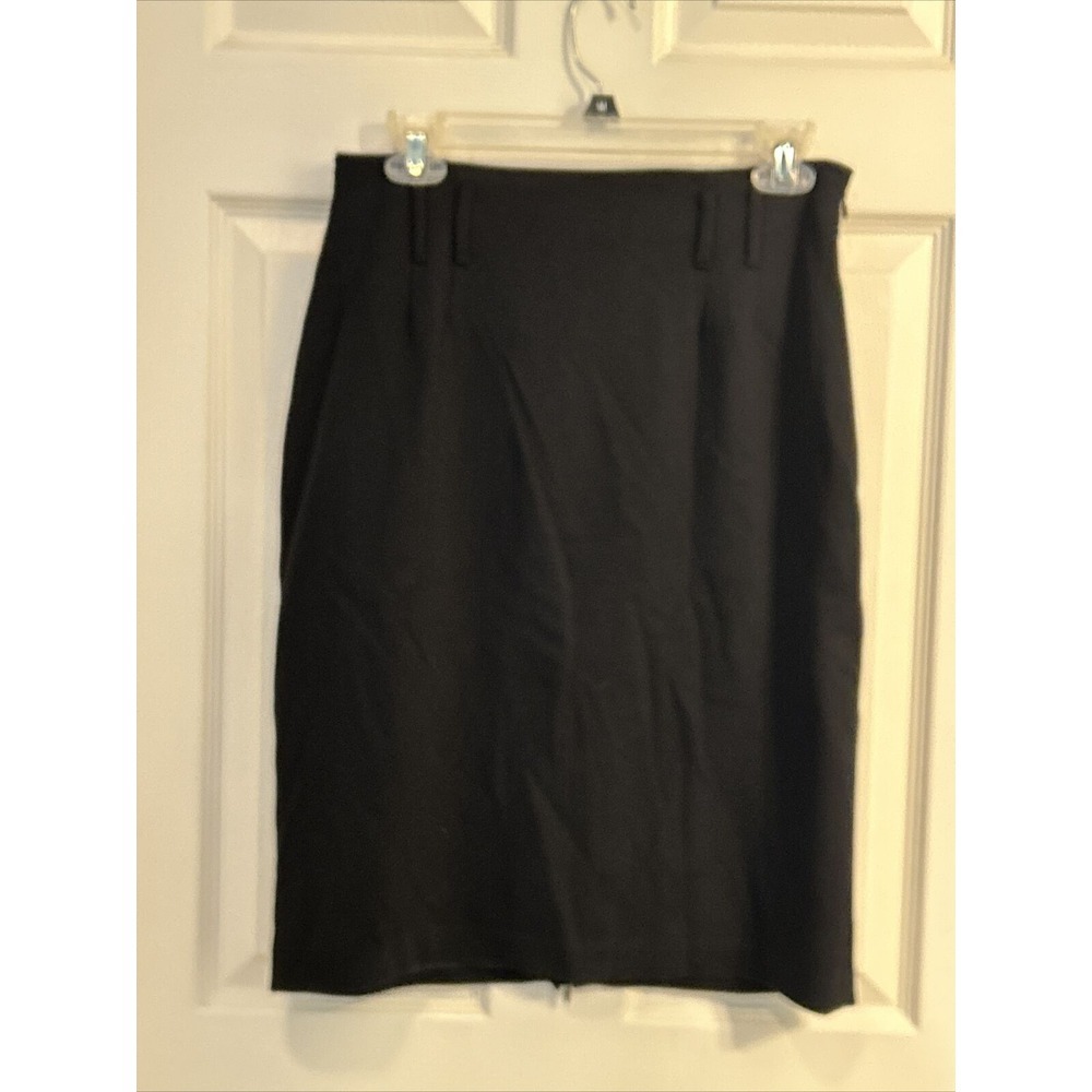 Cynthia Steffe Women's Skirt Black Size 10 Lined, Zip‎ Close